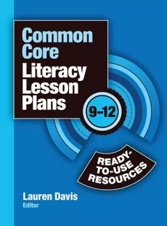 Common Core Literacy Lesson Plans cover