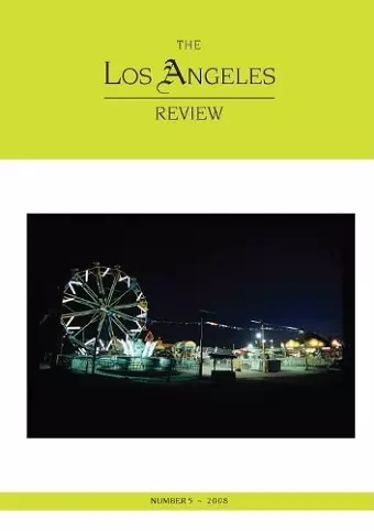 The Los Angeles Review No. 5 cover