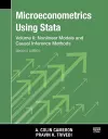 Microeconometrics Using Stata, Second Edition, Volume II: Nonlinear Models and Casual Inference Methods cover