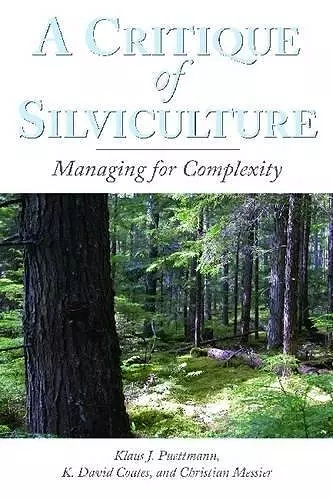 A Critique of Silviculture cover