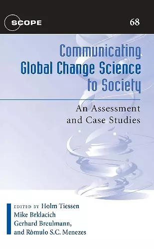 Communicating Global Change Science to Society cover