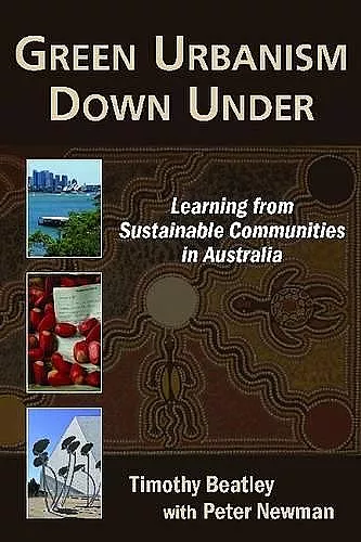 Green Urbanism Down Under cover