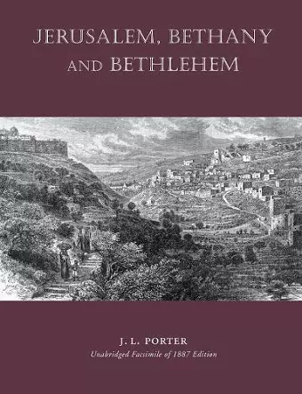 Jerusalem, Bethany and Bethlehem cover