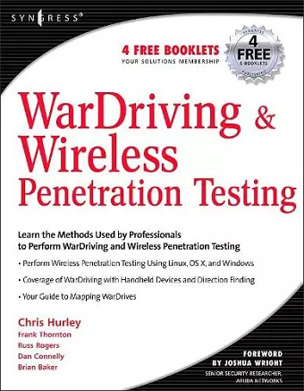 WarDriving and Wireless Penetration Testing cover