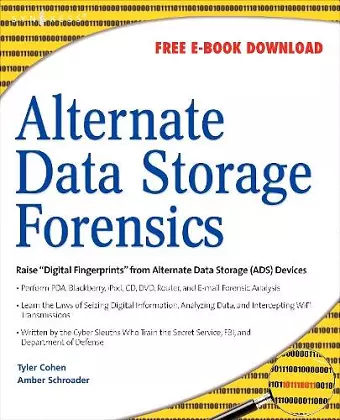 Alternate Data Storage Forensics cover