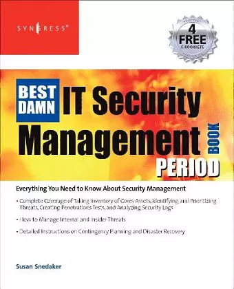 The Best Damn IT Security Management Book Period cover