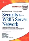 How to Cheat at Designing Security for a Windows Server 2003 Network cover