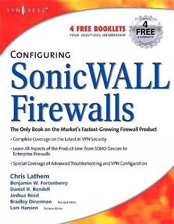 Configuring SonicWALL Firewalls cover