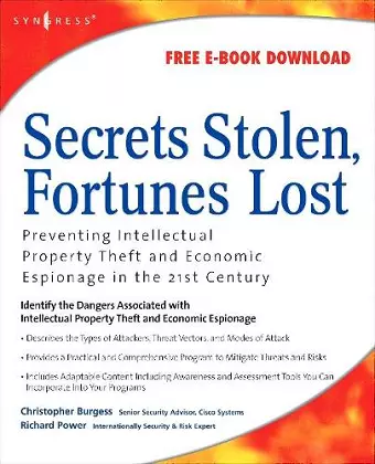 Secrets Stolen, Fortunes Lost cover