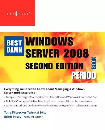 The Best Damn Windows Server 2008 Book Period cover