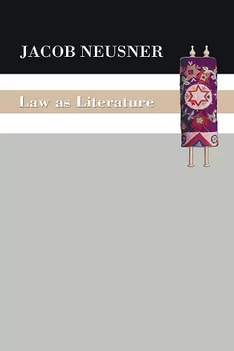 Law as Literature cover