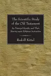 Scientific Study of the Old Testament cover