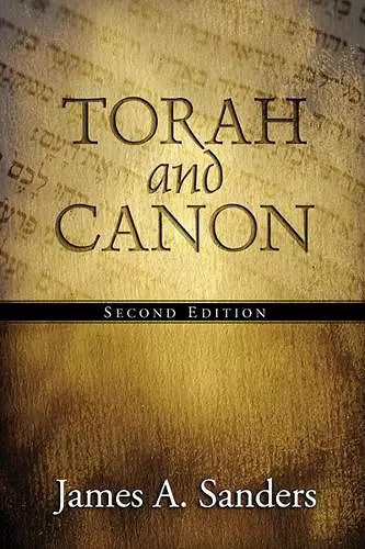 Torah and Canon cover