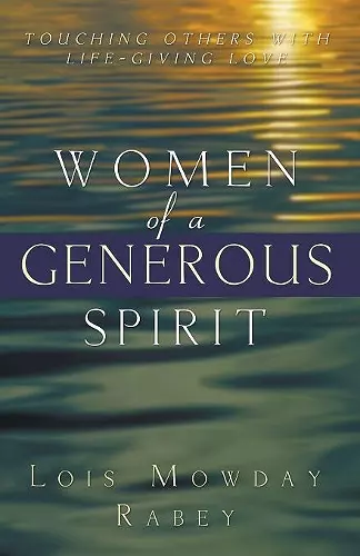 Women of a Generous Spirit cover