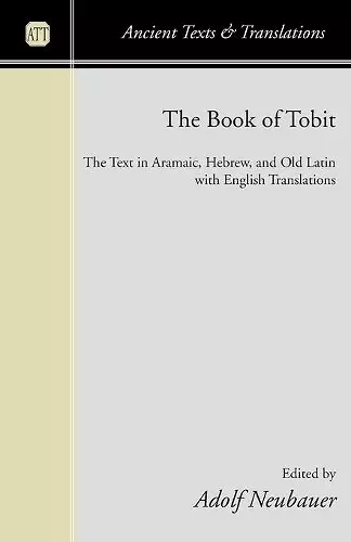 The Book of Tobit cover