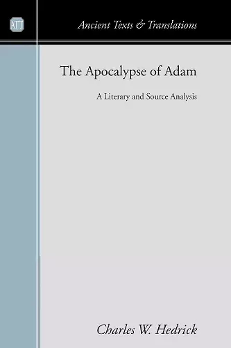 The Apocalypse of Adam cover