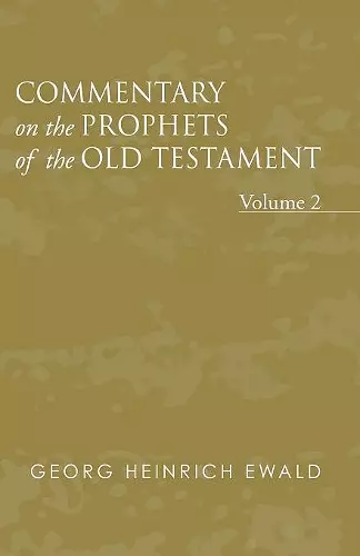 Commentary on the Prophets of the Old Testament, Volume 2 cover