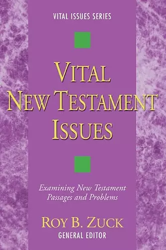 Vital New Testament Issues cover