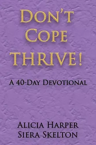 Don't Cope THRIVE! cover