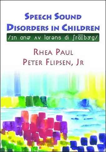 Speech Sound Disorders in Children cover