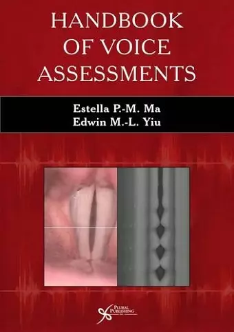 Handbook of Voice Assessments cover