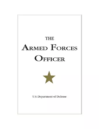 The Armed Forces Officer cover