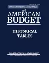 Historical Tables, Budget of the United States, Fiscal Year 2019 cover