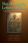 The Authentic Letters of Paul cover