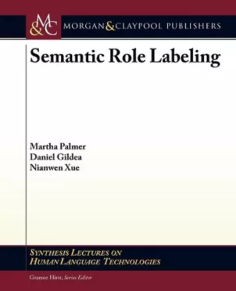 Semantic Role Labeling cover