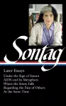 Susan Sontag: Later Essays cover