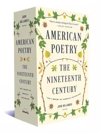 American Poetry: The Nineteenth Century cover