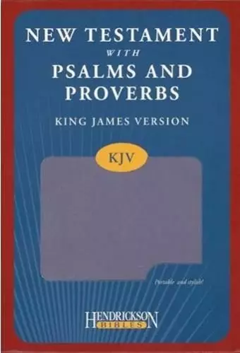 KJV New Testament with Psalms and Proverbs cover