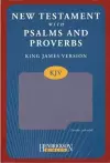 KJV New Testament with Psalms and Proverbs cover