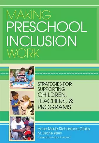 Making Preschool Inclusion Work cover