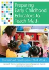 Preparing Early Childhood Educators to Teach Math cover