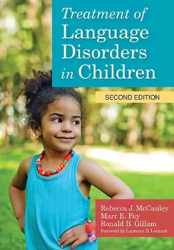 Treatment of Language Disorders in Children cover