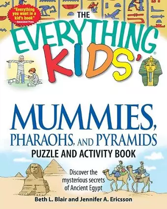 The "Everything" Kids' Mummies, Pharaohs, and Pyramids Puzzle and Activity Book cover