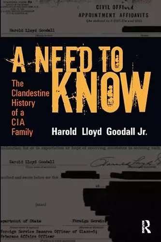 A Need to Know cover