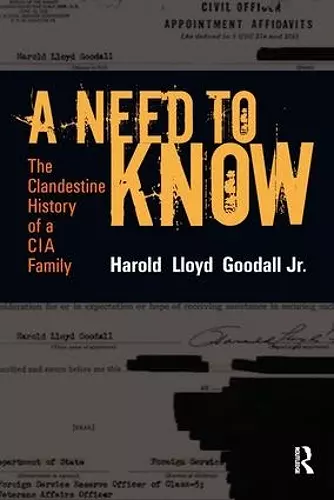 A Need to Know cover