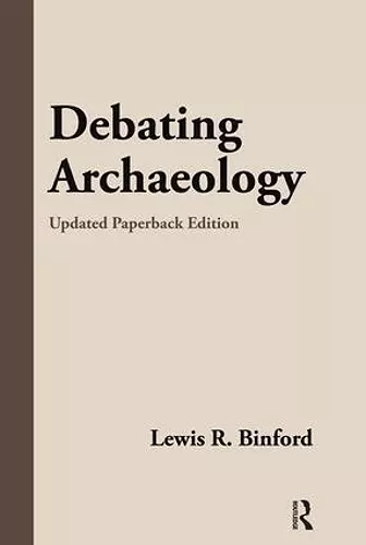 Debating Archaeology cover