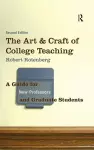 The Art and Craft of College Teaching cover