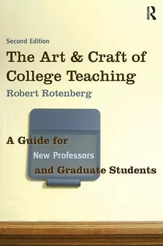 The Art and Craft of College Teaching cover