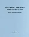 WTO Dispute Settlement Decisions: Bernan's Annotated Reporter cover