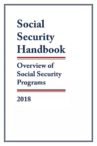Social Security Handbook 2018 cover