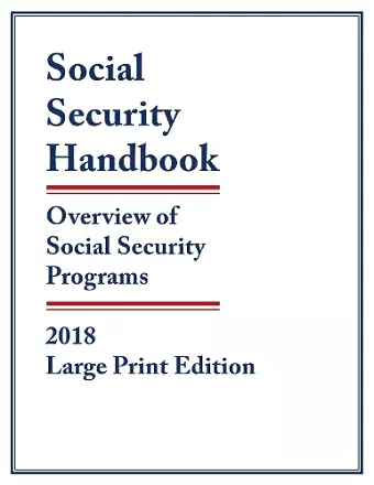 Social Security Handbook 2018 cover
