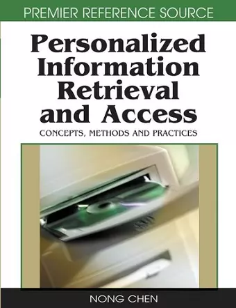 Personalized Information Retrieval and Access cover