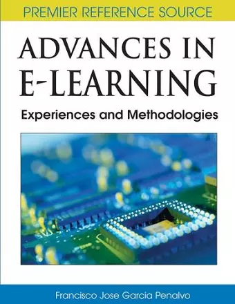 Advances in E-learning cover