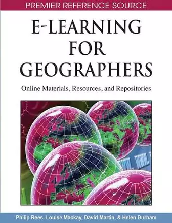 E-Learning for Geographers cover