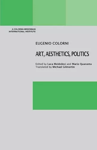Art, Aesthetics, Politics cover