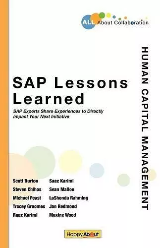 SAP Lessons Learned--Human Capital Management cover